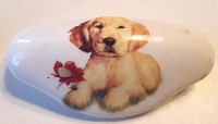 Drawer Pull Golden Retriever Puppy