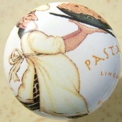 Pasta Chef Cabinet Knob