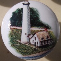 Lighthouse Cabinet Knob Presque Isle MI