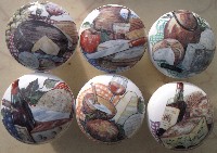 Cabinet knobs gourmet food